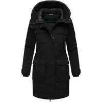 Navahoo Winterjacke "Eissturm 14", Damen, Gr. L (40), schwarz,