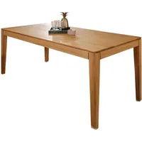 'massivart' Esstisch Massivholztisch 160 cm Wildeiche ausziehbar - FLAVIA