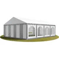 TOOLPORT Festzelt Partyzelt 6x8 m premium, hochwertige PVC Plane