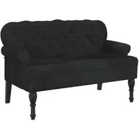 VidaXL Bettbank Schwarz 119,5 x 64,5 x 75 cm