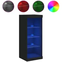 VidaXL Sideboard 41 x 100 x 37 cm schwarz