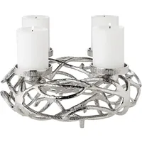 Edzard Adventskranz Bernd, Ø 29 cm, - Silber