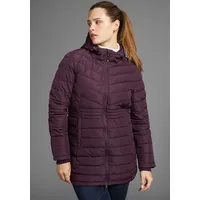 POLARINO Steppjacke mit Kapuze, für Übergang und kühle Tage,