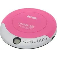 Roxx PCD 501 pink Tragbarer CD-Player CD, CD-R, CD-RW,