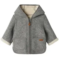 NAME IT Unisex Baby Nbnmily Jacket2 Jacke, Grey Melange,