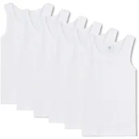 Sanetta Unterhemd 6er Pack - Shirt ohne Arme, Tank