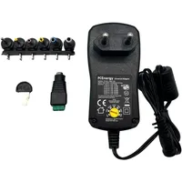 Pcenergy Universal Steckernetzteil, 9-24V DC, 1A, 24W mit 6