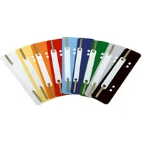 SOENNECKEN Heftstreifen 3170 kurz Kunststoffdeckl. rt 25 St./Pack.