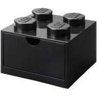 Room Copenhagen LEGO Schubladenelement 4 Noppen Schwarz