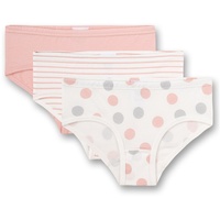 Sanetta Mädchen 3er Pack - Pants, Unterhose, gemustert, 104-140