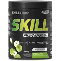 Skill nutrition Pre-Workout Grüner Apfel Pulver 400 g
