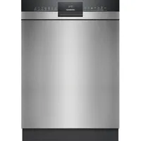 Siemens iQ300 SN43HS1VBE Einbau-Geschirrspüler (unterbaufähig, 598 mm breit, Edelstahl)