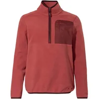 Vaude Rosemoor Fleece Mit Halbem Reißverschluss - Brick -