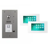 Balter EVIDA Silber RFID 2-Draht BUS Video Türstation 2x7"
