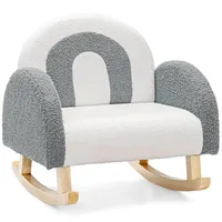 Costway Kindersofa, Grau, Holz, 50x51x51 cm, Kinder- & Jugendzimmer,