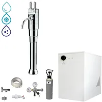 Bietal® Tafelwasseranlage BieTal® BT-30U Sprudelwasser Zapfsäule Hebel 3-ltg 6Kg