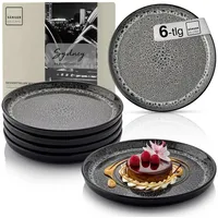 Sänger Dessertteller Set Sydney Teller, Grau,
