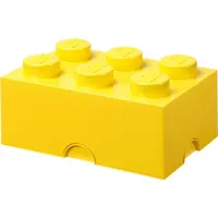 LEGO Storage Brick 6 - YELLOW