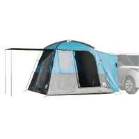 VidaXL Autozelt 4 Personen Blau Wasserfest