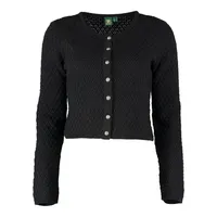 OS-TRACHTEN Strickjacke Quivun in schwarz | 36