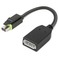 Lenovo 4X90Q93975 Mini-DisplayPort Adapter [1x - 1x DisplayPort] Schwarz