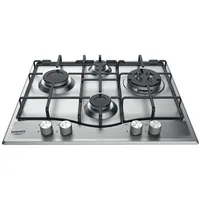 Hotpoint PCN 642 T/IX/HA Edelstahl 4 Feuer Gas Inox