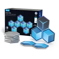 Govee Glide Hexagon Light Panels Ultra Dekoleuchte Meteor-Grau, Mond-Weiß