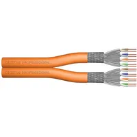 Newlec 100m NCAT7S238P500M.02 Cat7-Kabel Duplex 1200Mhz AWG23 2x4P Pim