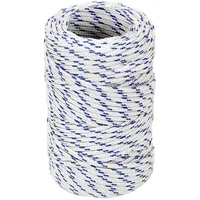 VidaXL Bootsseil Weiß 2 mm 500 m Polypropylen