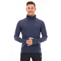 Asics Metarun Winter LS HOODIE, MIDNIGHT, L