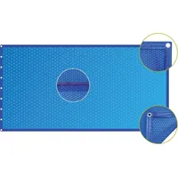 Aqualux Solarplane, Solarfolie für Pool oval, Größe wählbar, 400