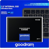 GoodRam CX400 2.5" SSD 512GB SATA 3