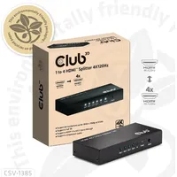 Club 3D HDMI 4 auf 1 Umschalter 4K120Hz Umschalter