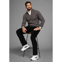 MAN'S WORLD Dehnbund-Hose aus Cord mit Stretchbund schwarz 32