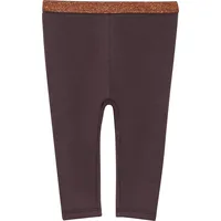 S.Oliver - Thermofleece-Leggins mit Glitzer-Elastikbund, Babys, lila, 86