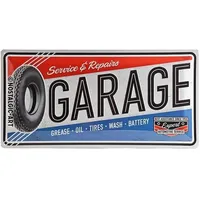 Nostalgic Art Nostalgic-Art Blechschild, Mehrfarbig, Metall, Rechteckig, 50x25x1 cm,