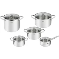 Tefal Cook Eat Kochgeschirr-Set 10-teilig B921SA55