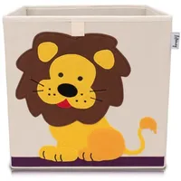 Lifeney Aufbewahrungsbox Löwe hell, 33 x 33 x 33