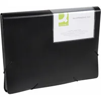 Connect Fächermappe A4 mit Fächern schwarz