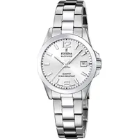 Festina ACERO CLASICO F20049/1 Damenarmbanduhr - Silber Edelstahl Case