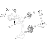Sram Red Xplr Axs Stützradsystem - Multicolor - One