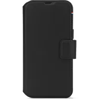 Decoded iPhone 16 Leder Wallet Case schwarz