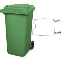BRB-Lagertechnik BRB Mülltonne MGB 240 Liter, mit Klemmring für