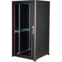 Roline 19-Zoll Netzwerkschrank Basic 32 HE, 800x800 BxT Glastür