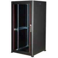 Roline 19-Zoll Netzwerkschrank Basic 32 HE, 800x800 BxT Glastür