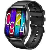 Fontastic Mento AMOLED Smartwatch schwarz