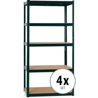 Stagecaptain 4X Set Heavyrack Lagerregal - 5 variabel montierbare