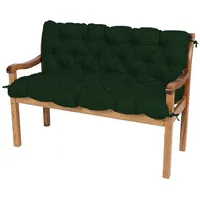 TexDeko Bankauflage 190 x 50 x 50 cm grün