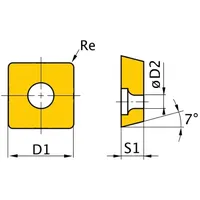 Optimum optimum-5 Platten-Cup-snmg090304
