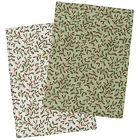 Boltze Küchentücher Mit Muster Mistletoe, 50 X 70 Cm,